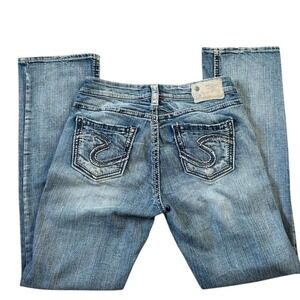 y2K suki Light blue denim bootcut jeans